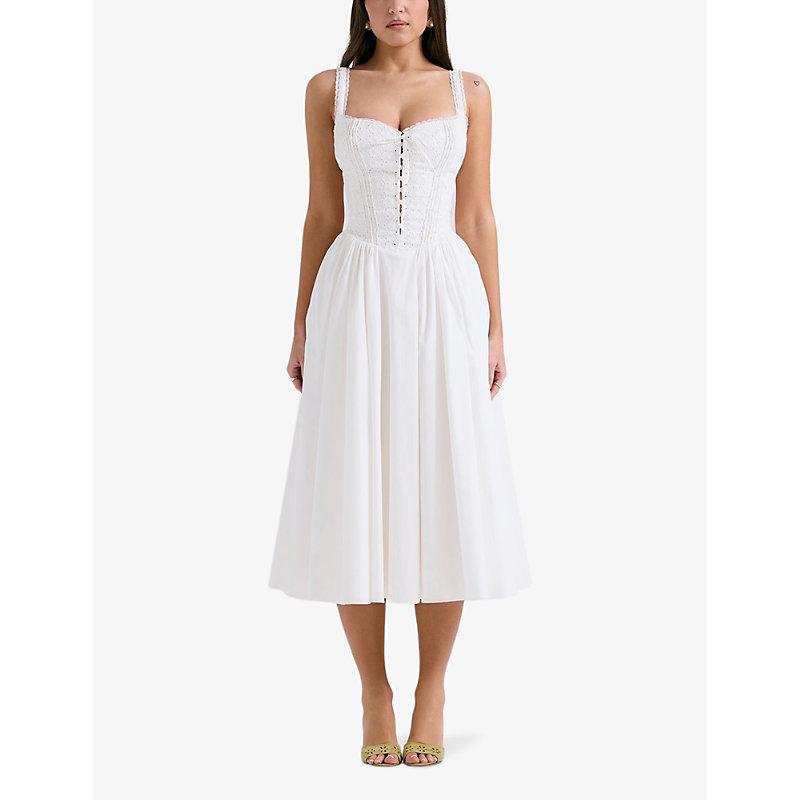 astr the label cowl slip midi dress Gaia Floral Burnout Midi Dress