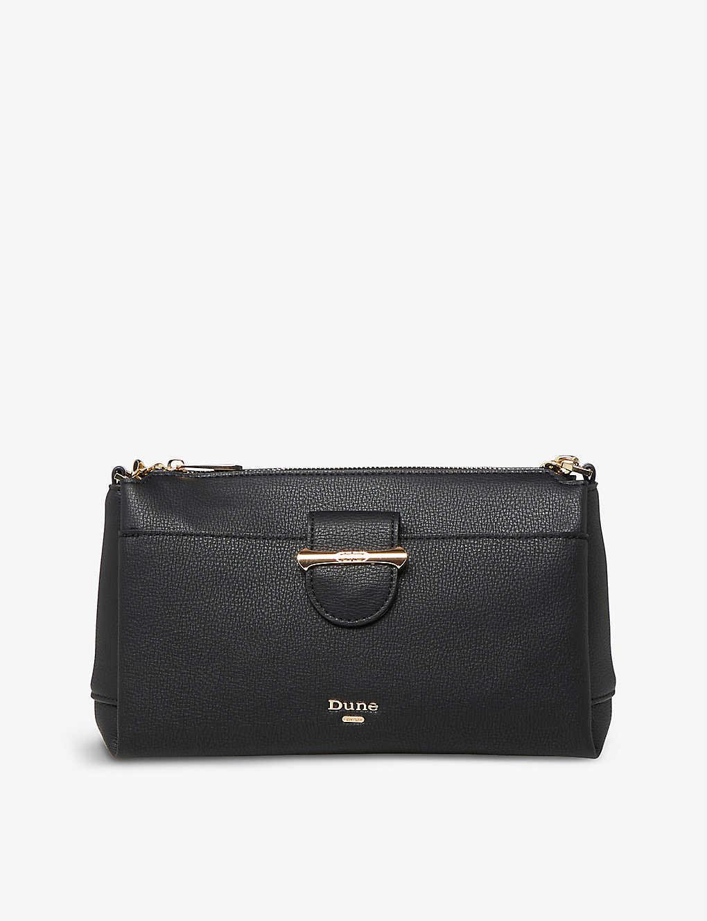 Dune Darlena Fauxleather Crossbody Bag in Black Lyst
