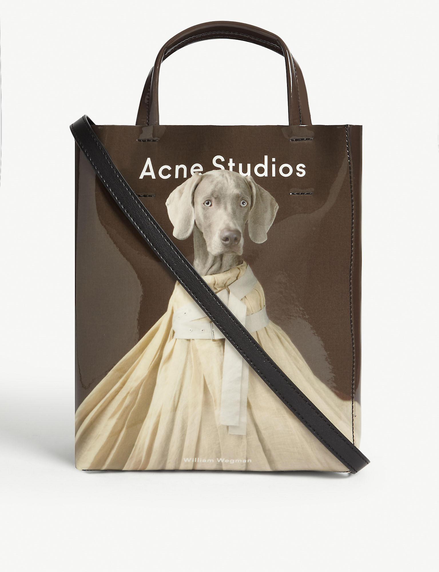 Acne Studios Baker Pvc Tote Bag | Lyst