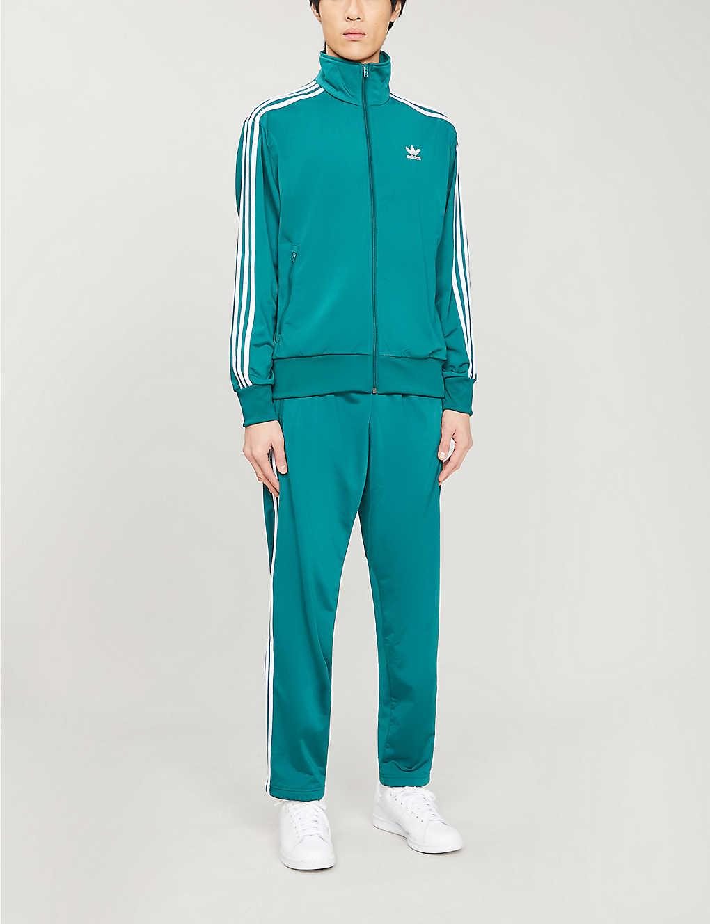 adidas Firebird Shell Tracksuit Jacket in Blue for Men | Lyst