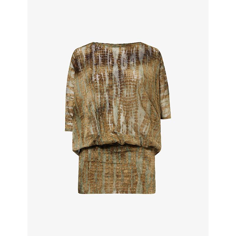 ophidian devore backless mini dress jaded london Ophidian Devore Backless Minidress (Women)