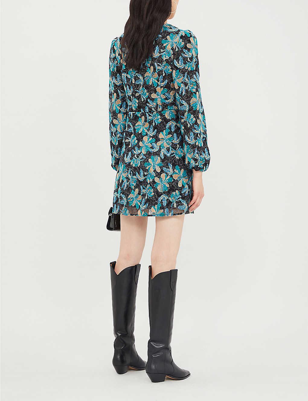 sandro sequin dress