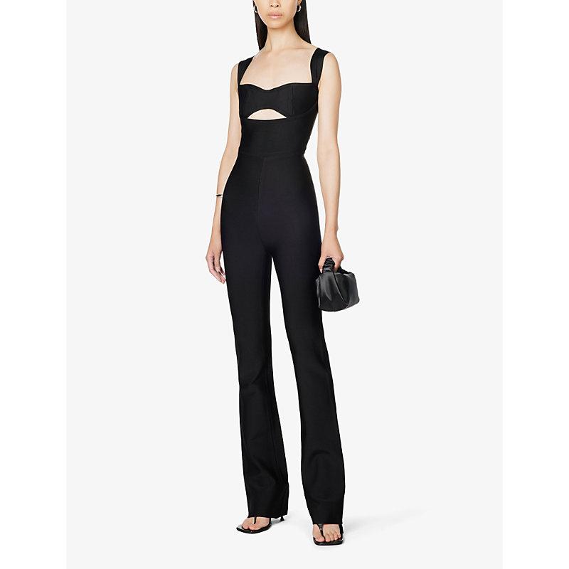 House Of CB Womens Black Bandage Black Bandeau Jumpsuit Winter Fashion For  Celebrity Club And Temperament From Hellogoodgirl, $48.58 | DHgate.Com