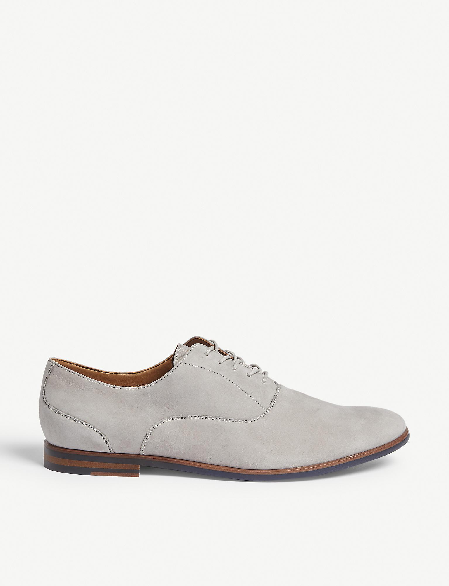 ALDO Wen-r Suede Oxford Shoes in Grey (Gray) for Men - Lyst