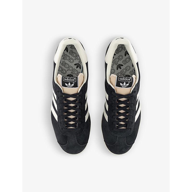 adidas Gazelle Brand-foiled Suede Low-top Trainers | Lyst