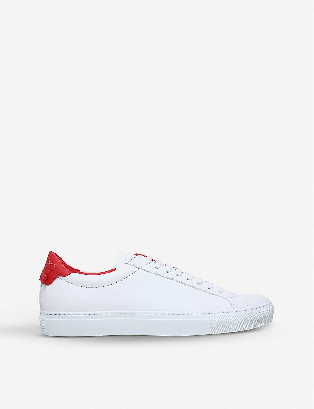 givenchy knot leather trainers