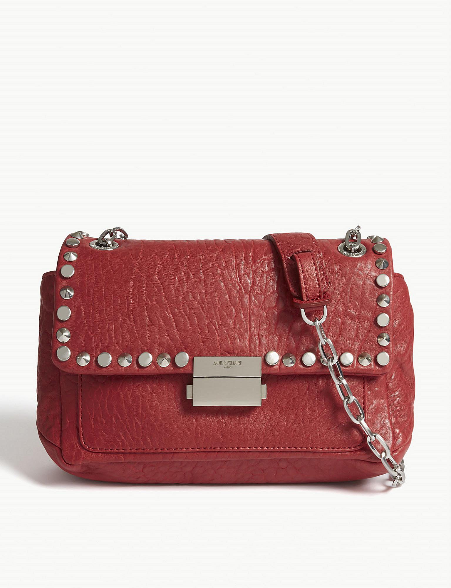 Zadig & Voltaire Leather Crossbody Bag On Sale | Ville du Muy