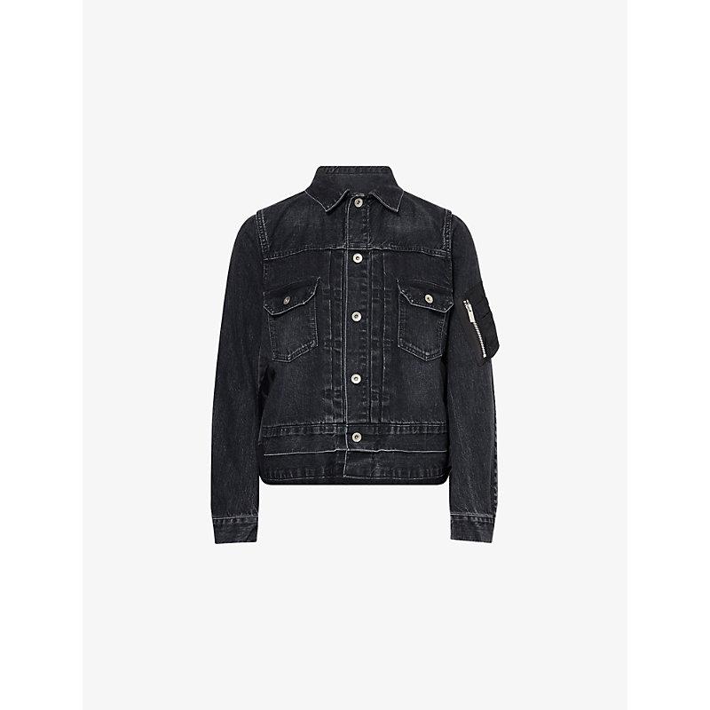 Sacai Jean and denim jackets for Women | Online Sale up to