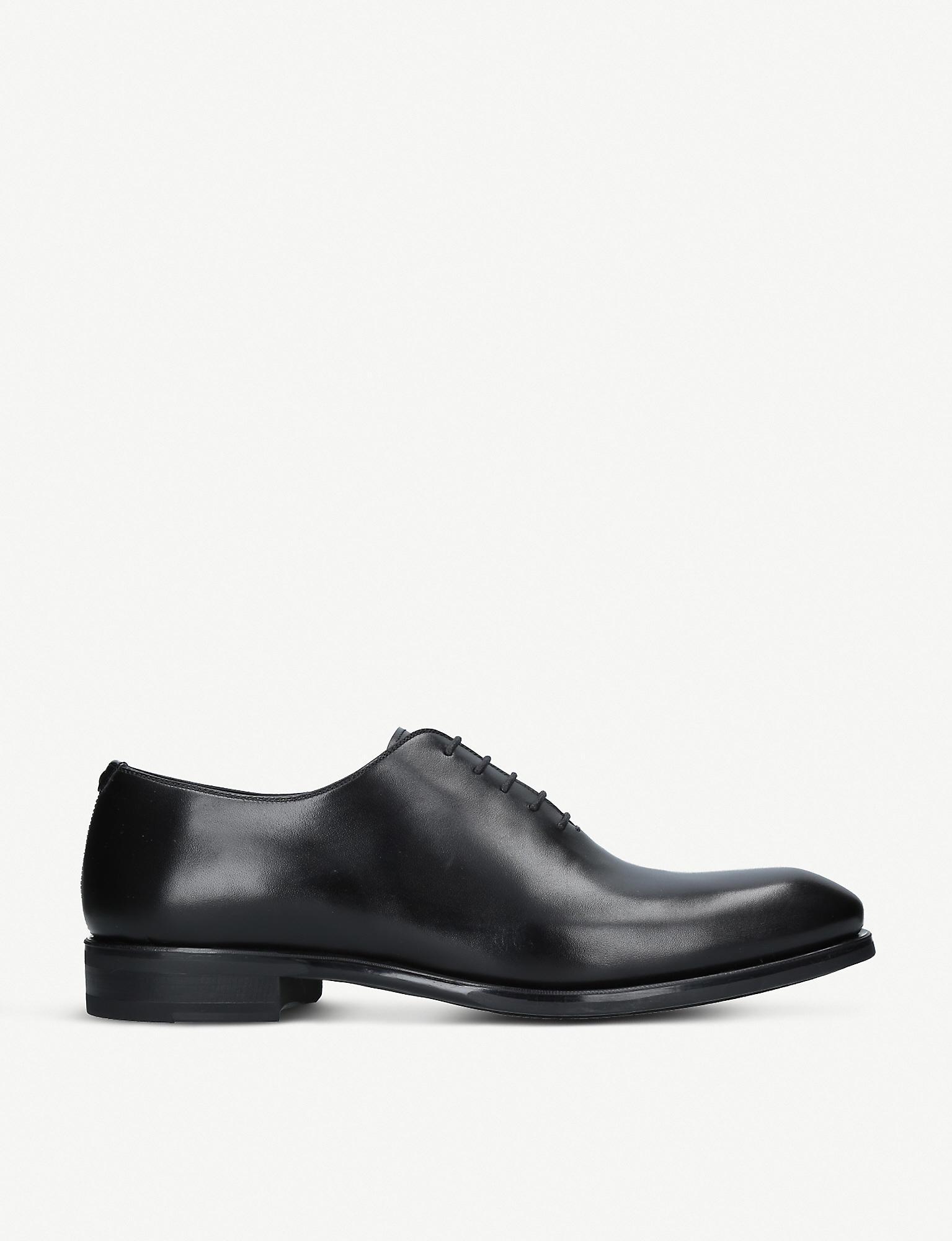 Magnanni Flex Wholecut Leather Oxford Shoes in Black for Men | Lyst UK
