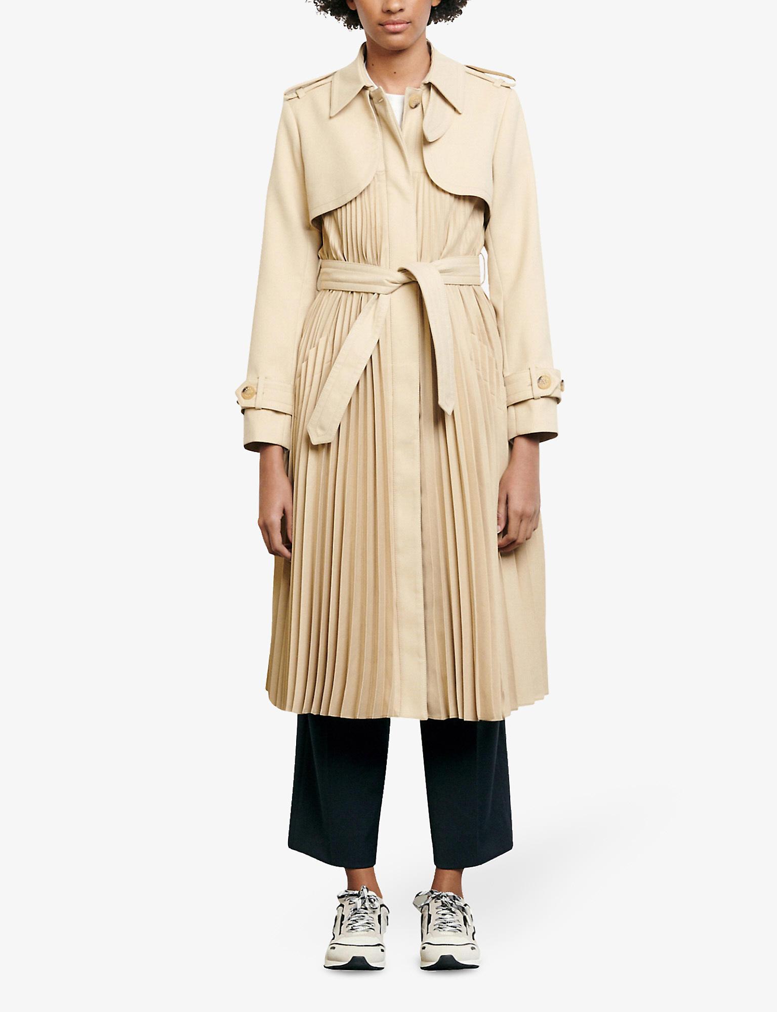 sandro winter coat