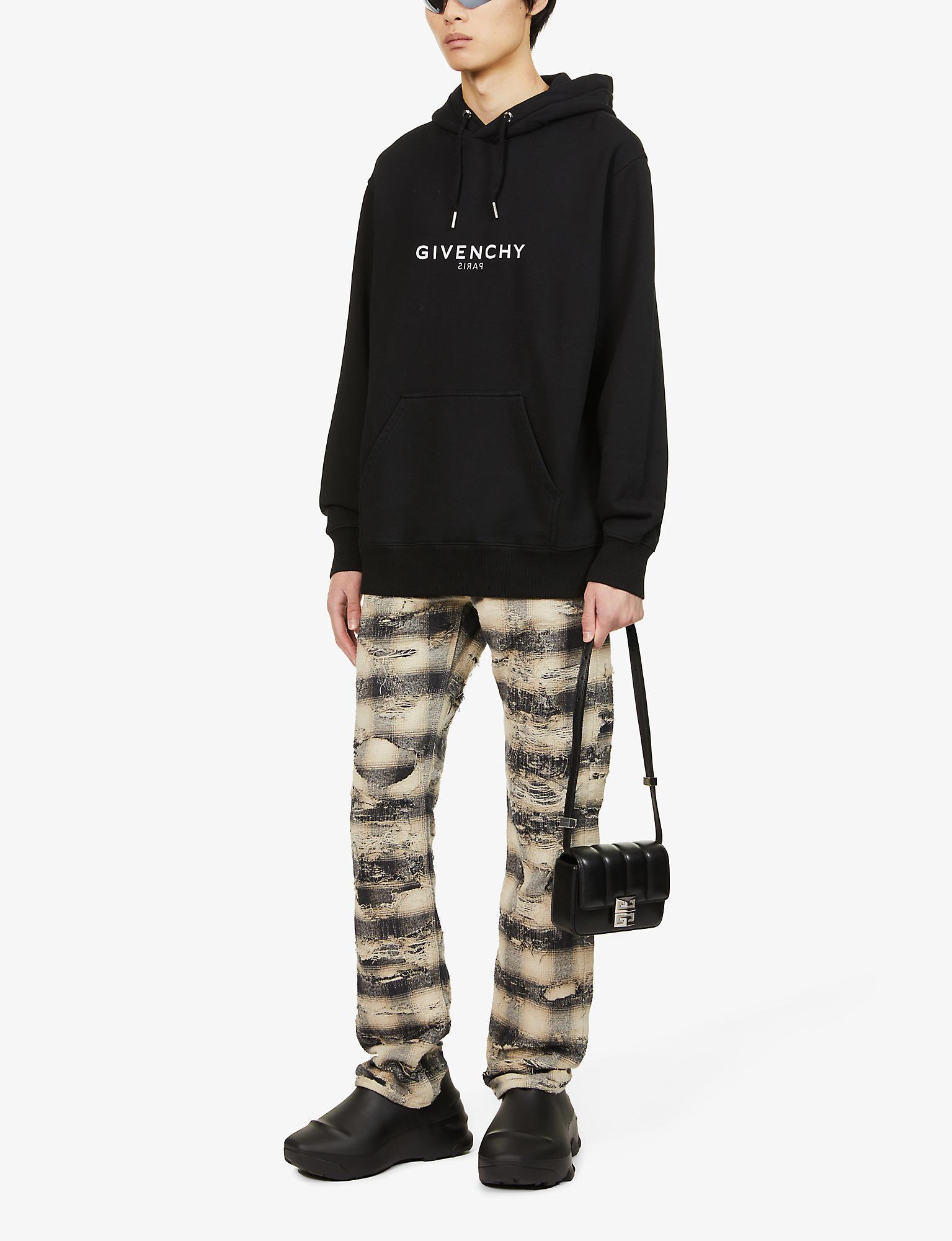 Givenchy cotton sweatshirt with printed logo