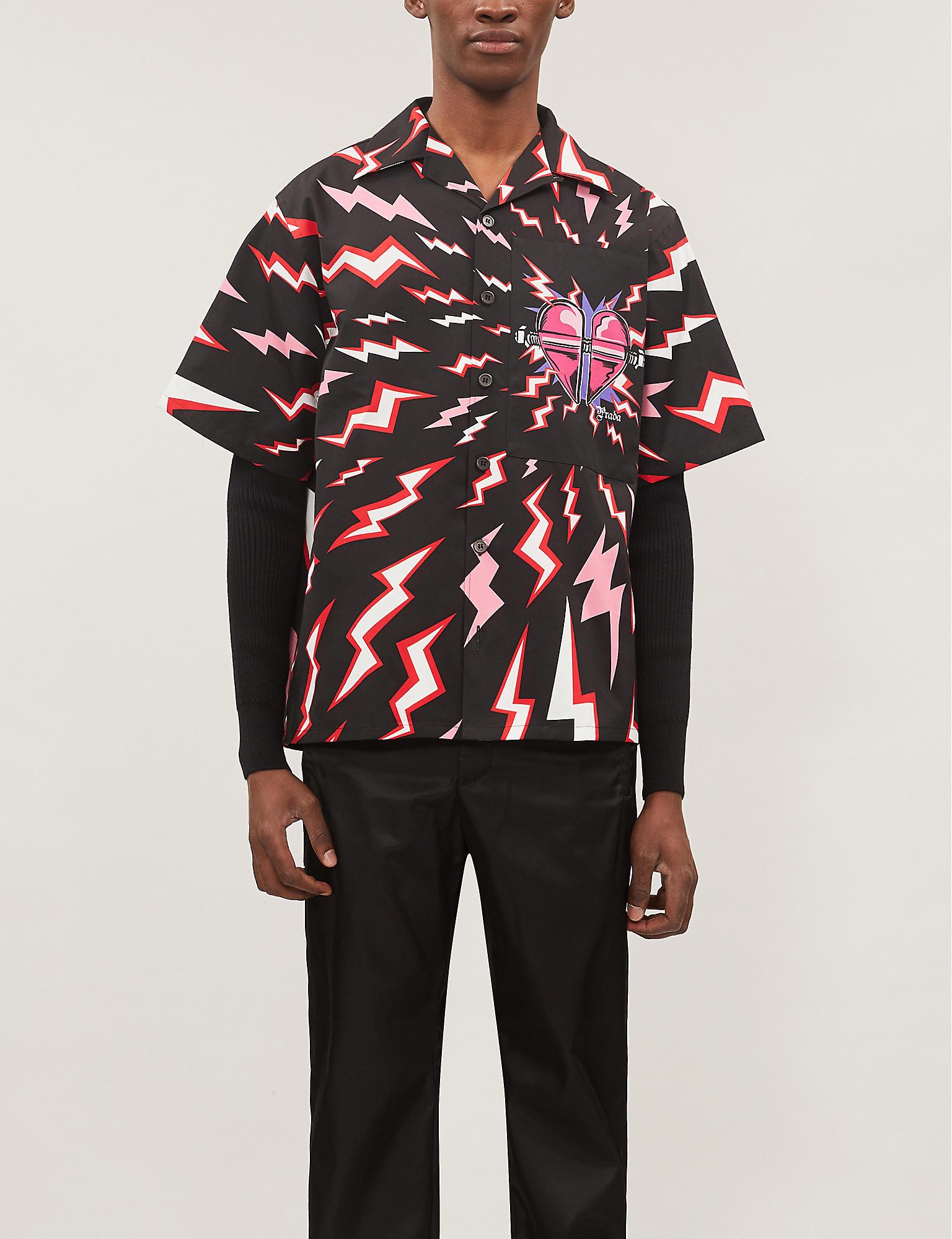 prada oversized t shirt