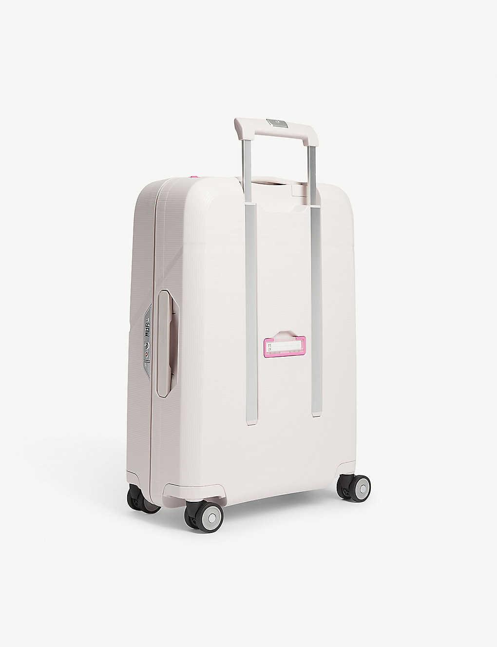 Samsonite Magnum Four-wheel Cabin Suitcase 55cm in Soft Rose (White) | Lyst