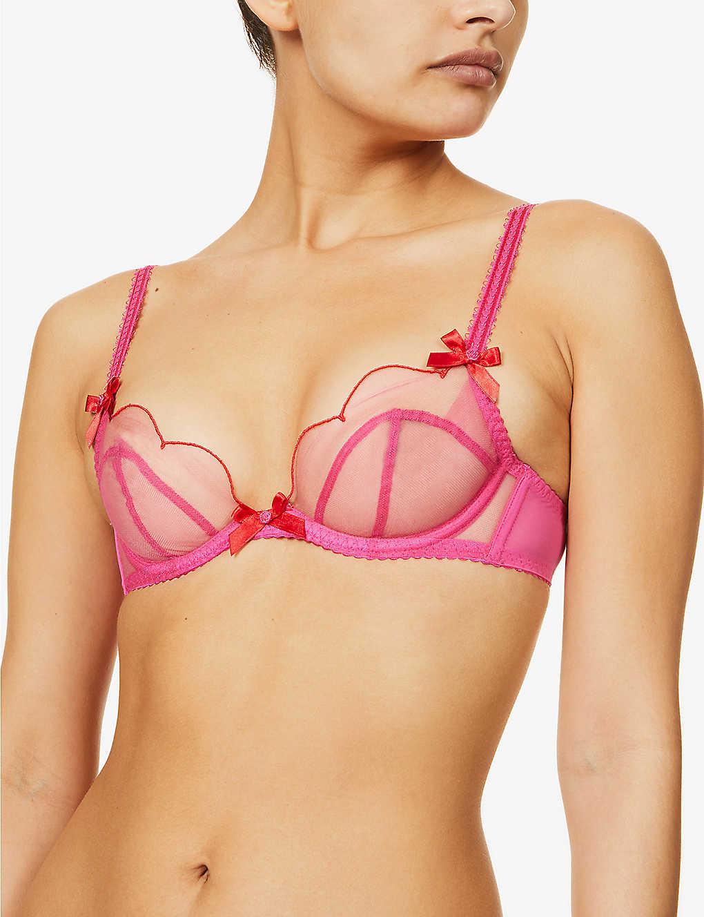 Lorna Bra various sizes Agent Provocateur red pink BNWT