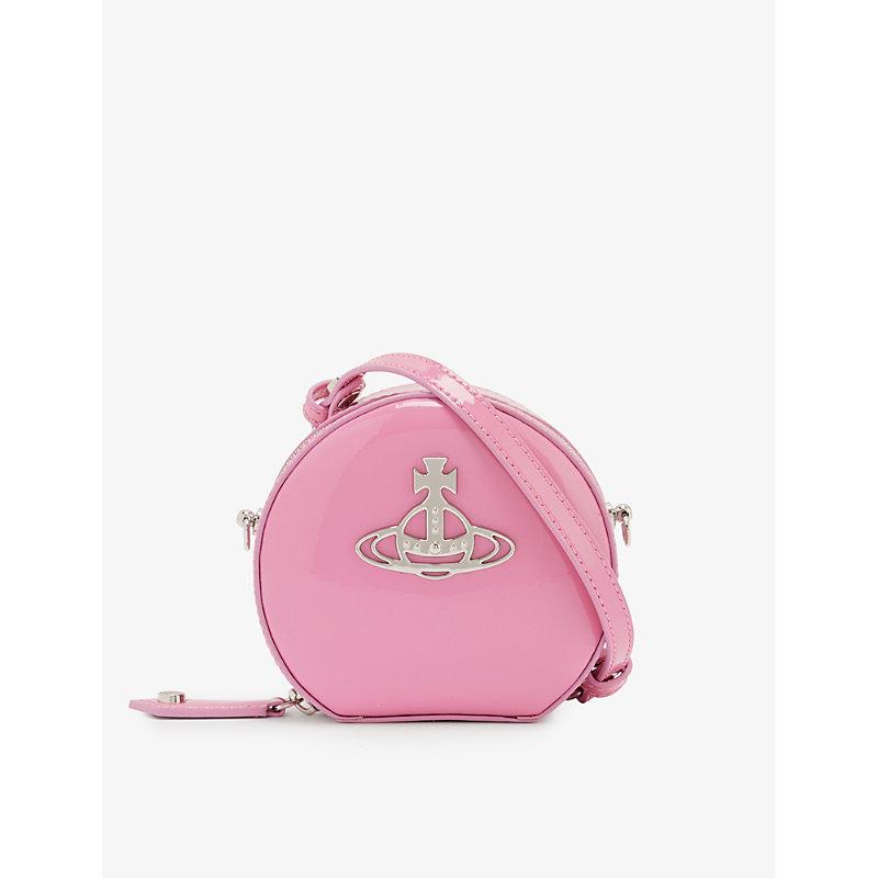 Vivienne Westwood Ruby Leather Crossbody Bag in Pink Lyst Canada