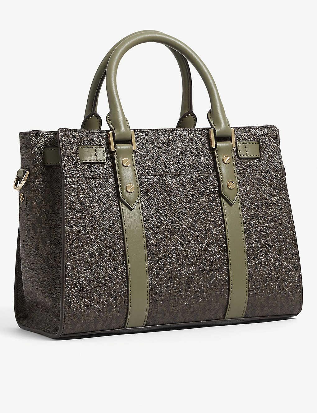 Michael Kors Army Green Purse Literacy Basics