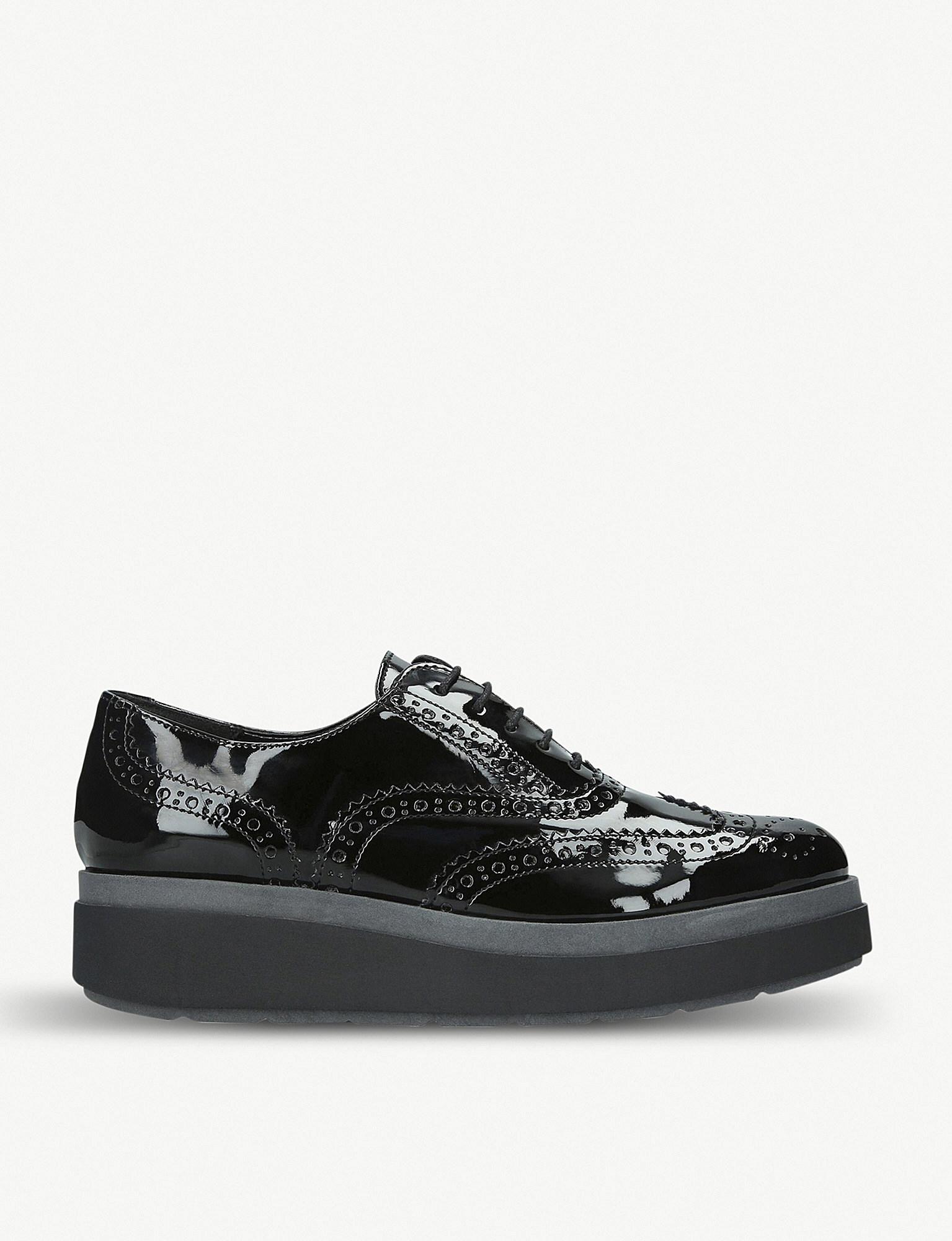 Carvela Kurt Geiger Leather 'legit' Lace Up Brogues in Black - Lyst