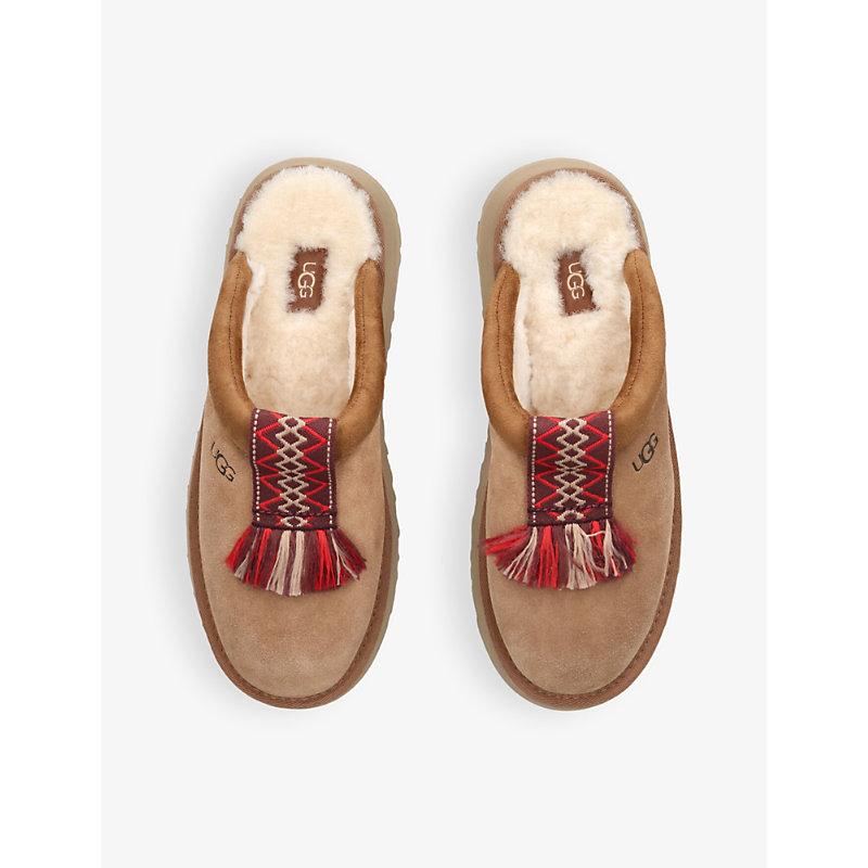 UGG Suede Tazzle Slippers in Brown Lyst Canada