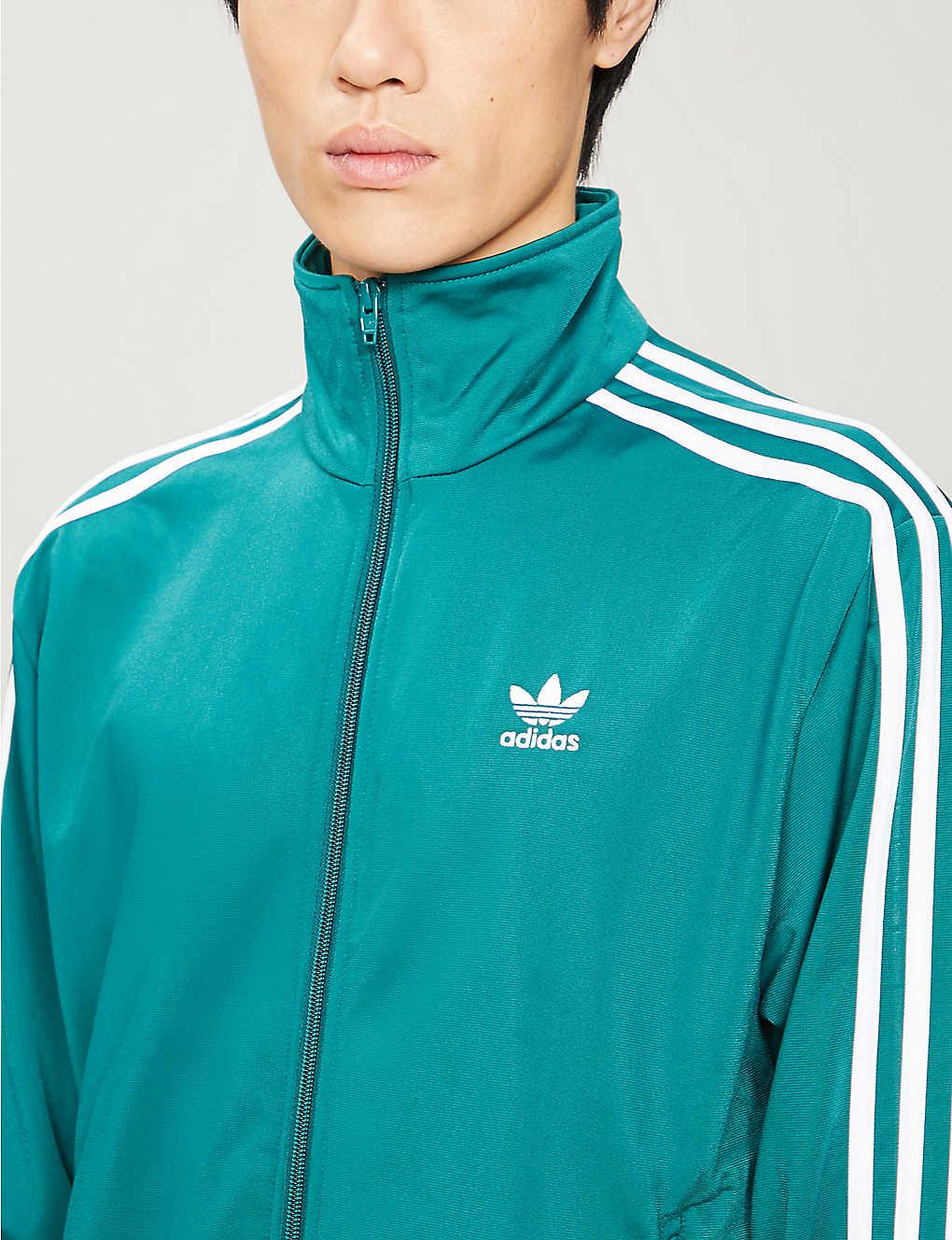 adidas Tracksuit Jacket in Blue for | Lyst