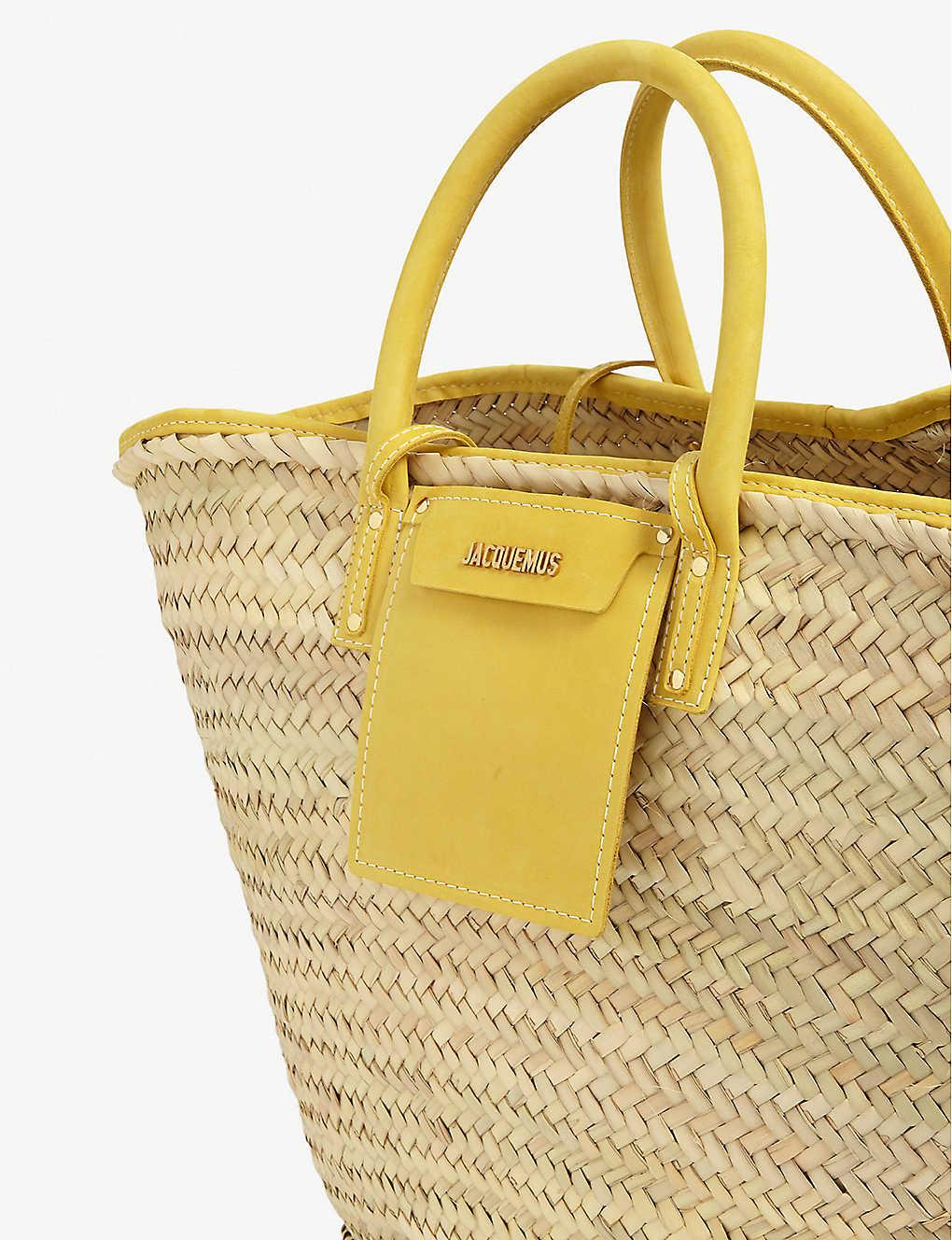 Authentic Second Hand Jacquemus Le Panier Soleil Straw Bag (PSS-089 ...