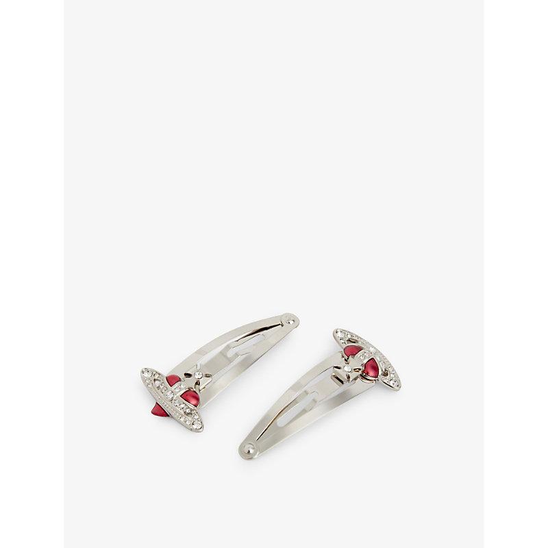 ★Vivienne Westwood★ [Vivienne Westwood] SS25 Hair Accessor Hair accessory Vivienne Westwood Gold in Metal - 51854849