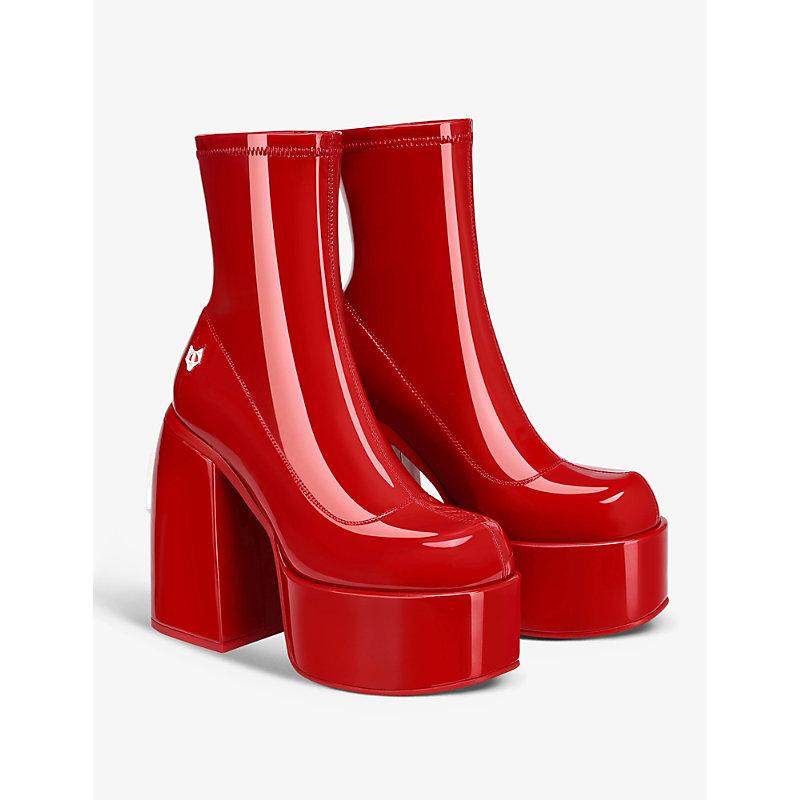 Red wolf boots sale