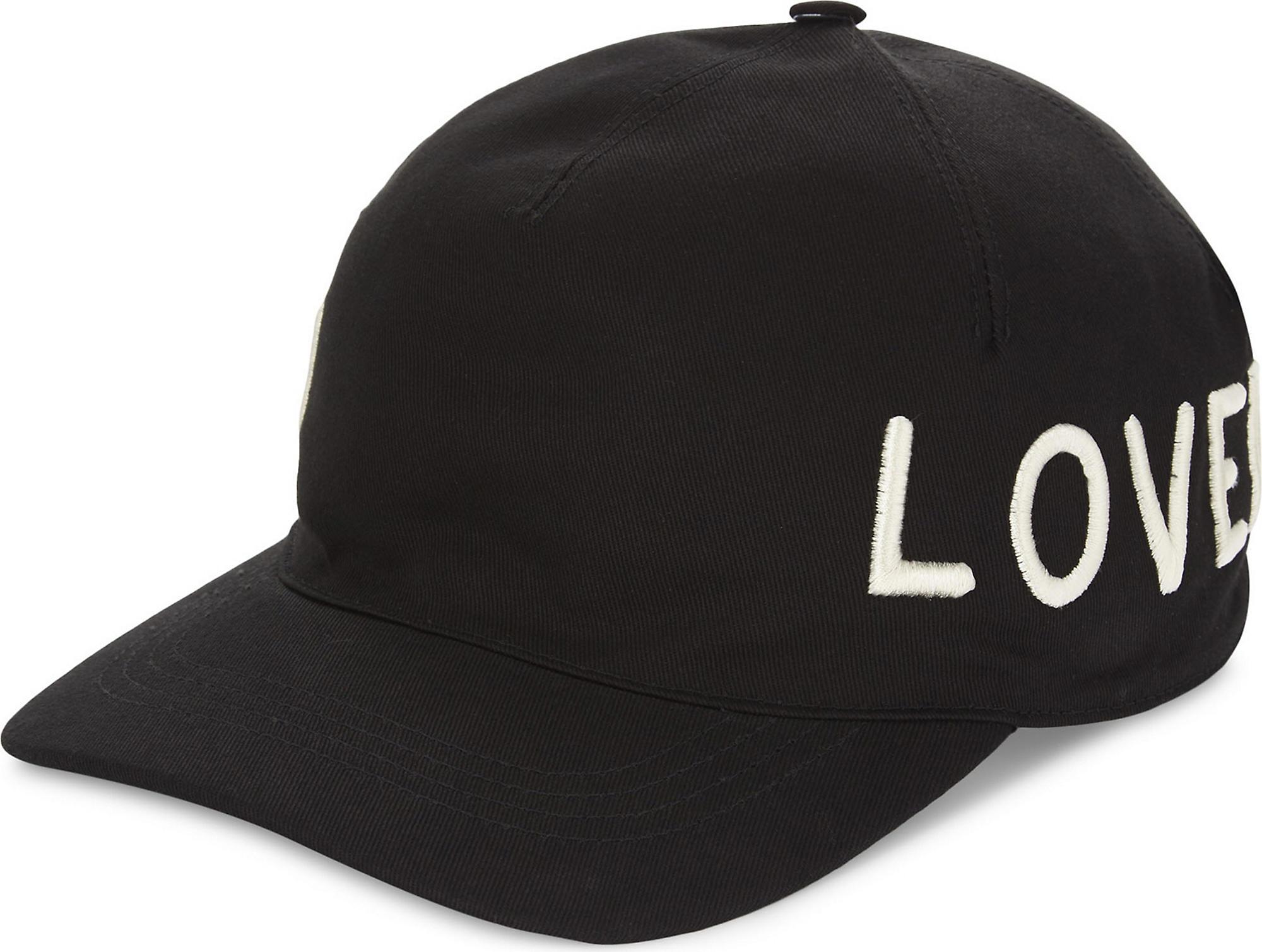 gucci butterfly cap