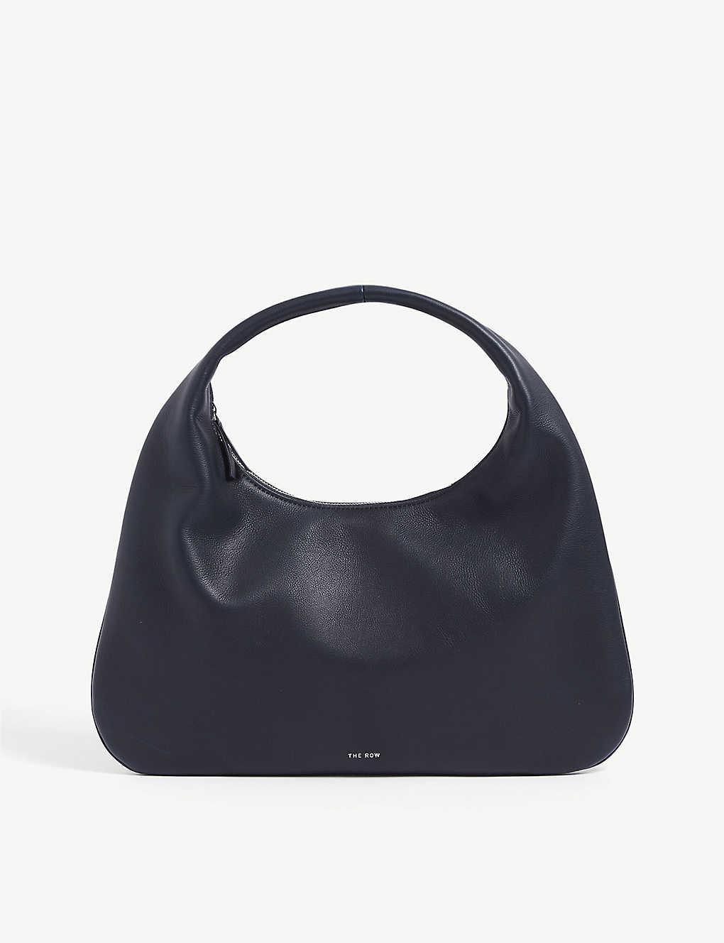 small navy shoulder bag