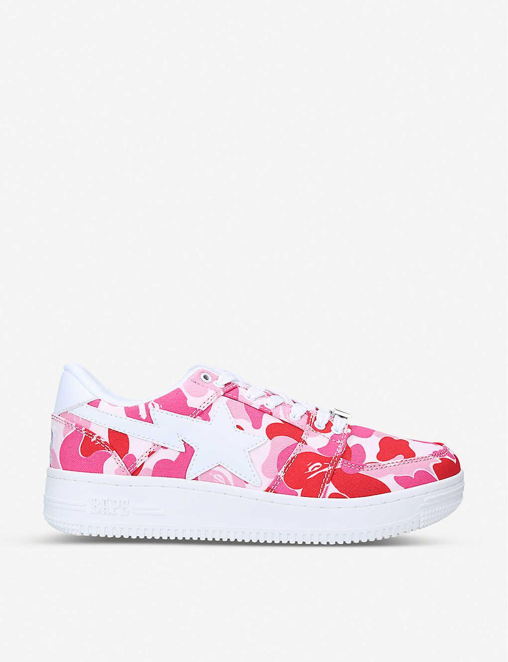 bathing ape pink camo