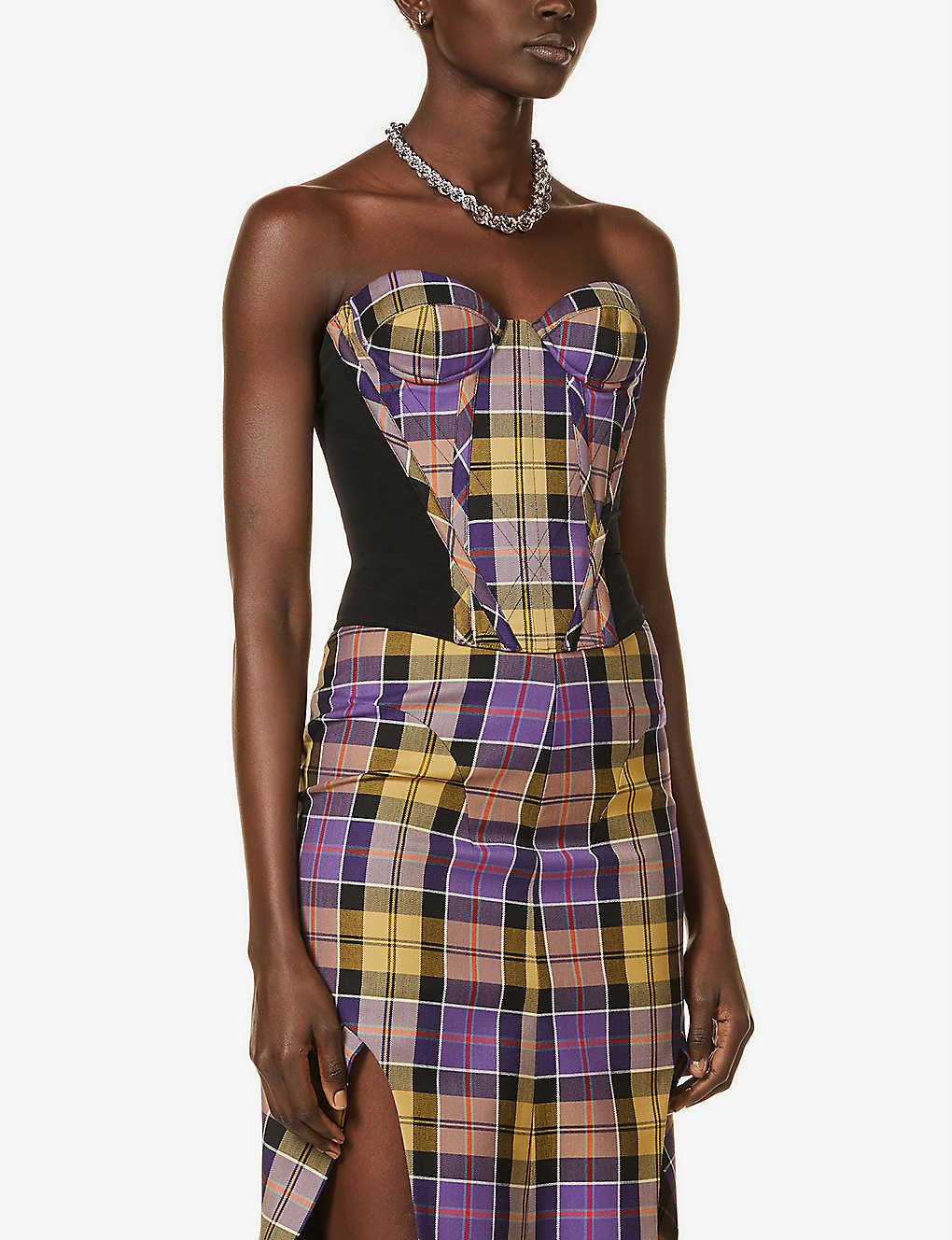 Vivienne westwood plaid dress deals