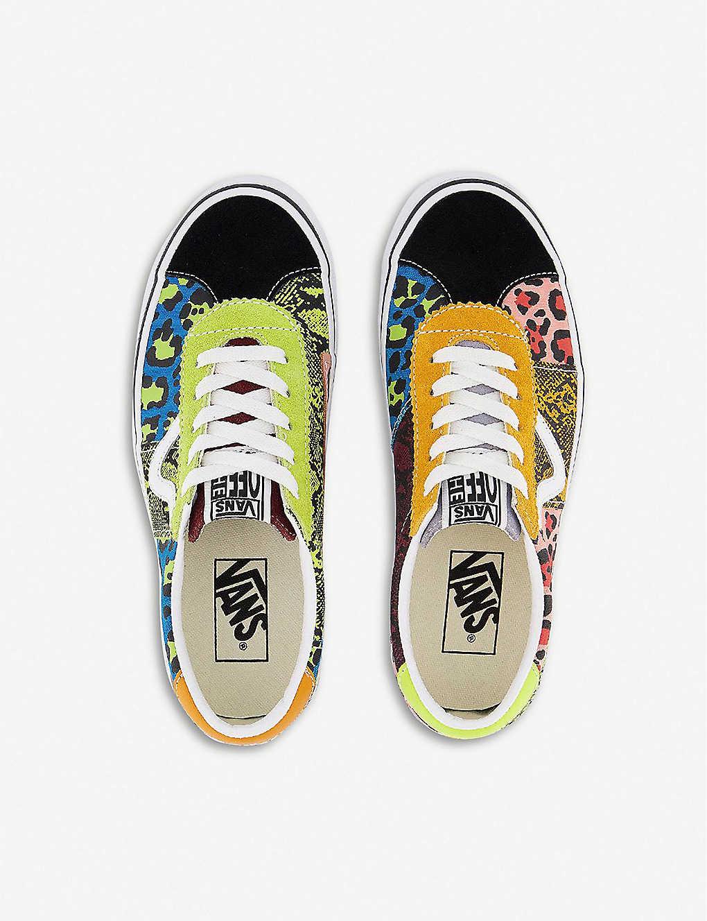 vans sport mixed print sneaker
