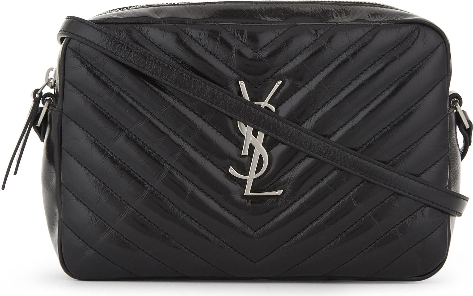 saint laurent lou quilted leather shoulder bag