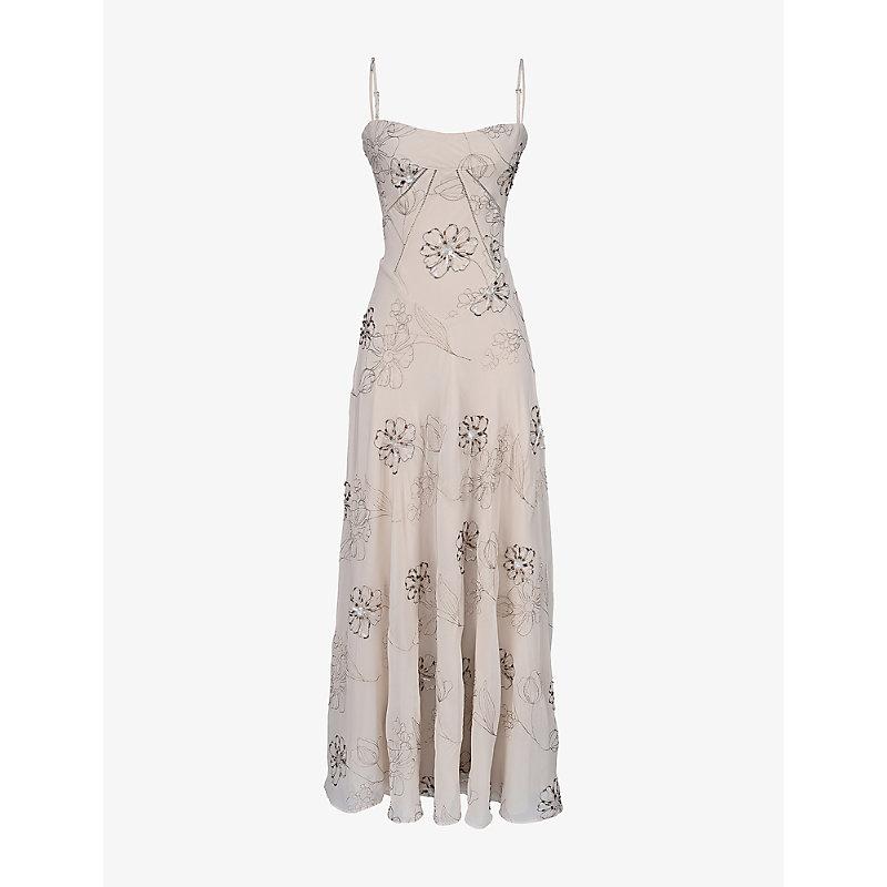 house of cb seren dress House of CB Seren Floral Lace Maxi Dress  02HIRE