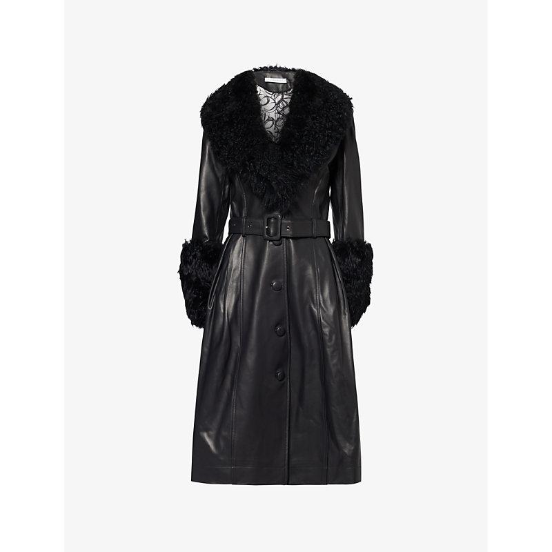 【関税込み】Saks Potts ブラック Foxy シアリングコート Saks Potts ブラック Foxy シアリングコート ブラック | Lyst