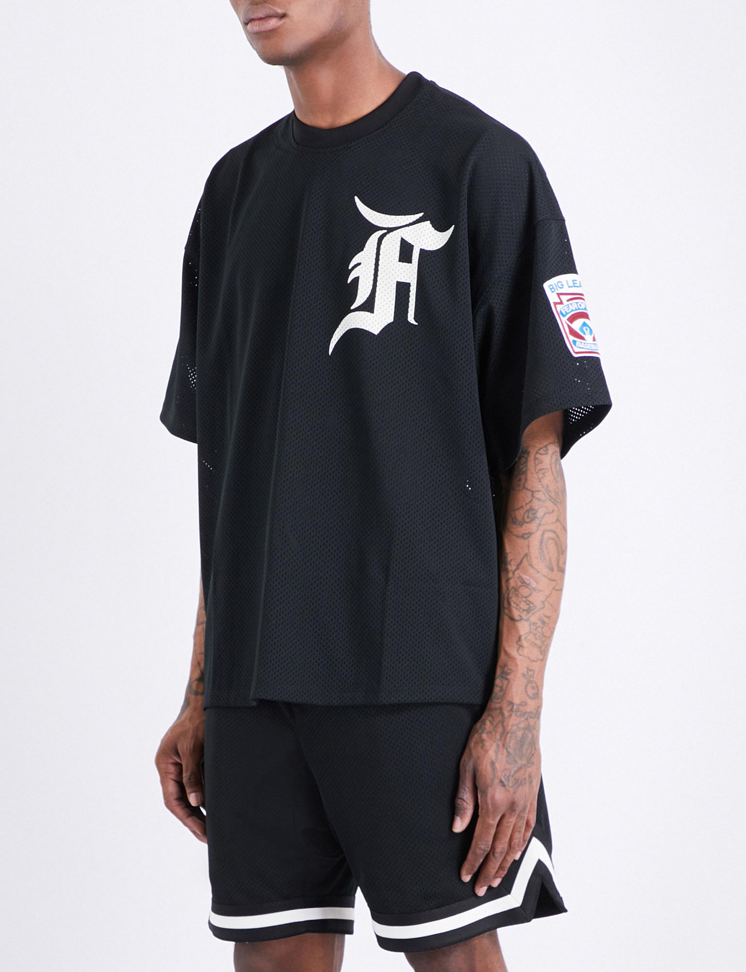 FEAR OF GOD 5th collection メッシュTシャツ-