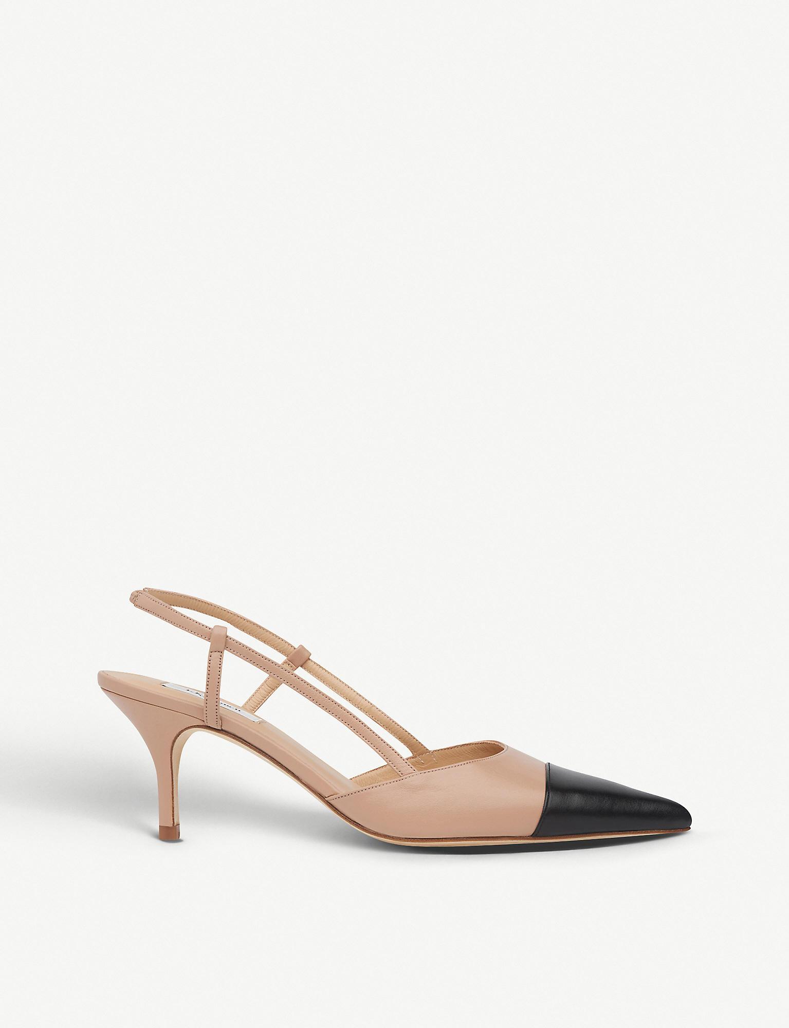 LK Bennett Hally Leather Slingback 