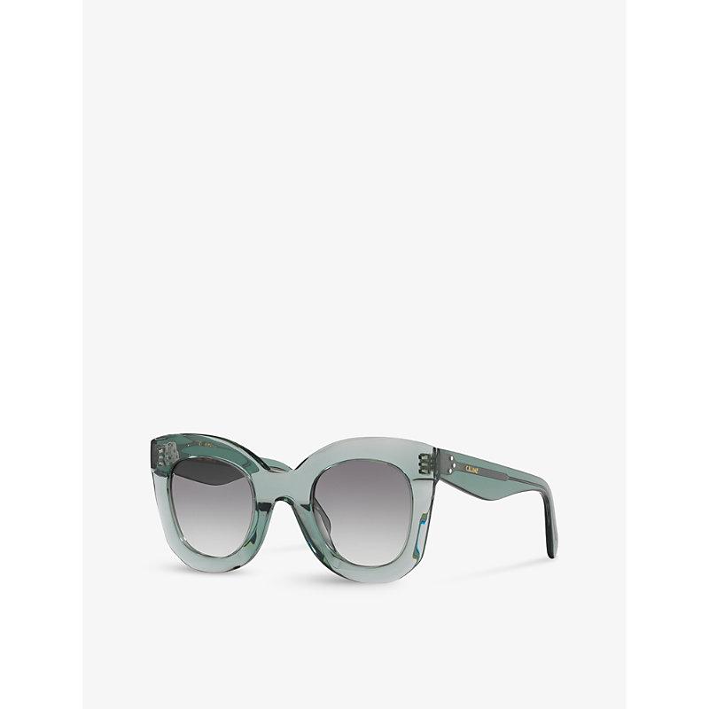 Cl000195 Cl4005in Rectangle frame Acetate Sunglasses