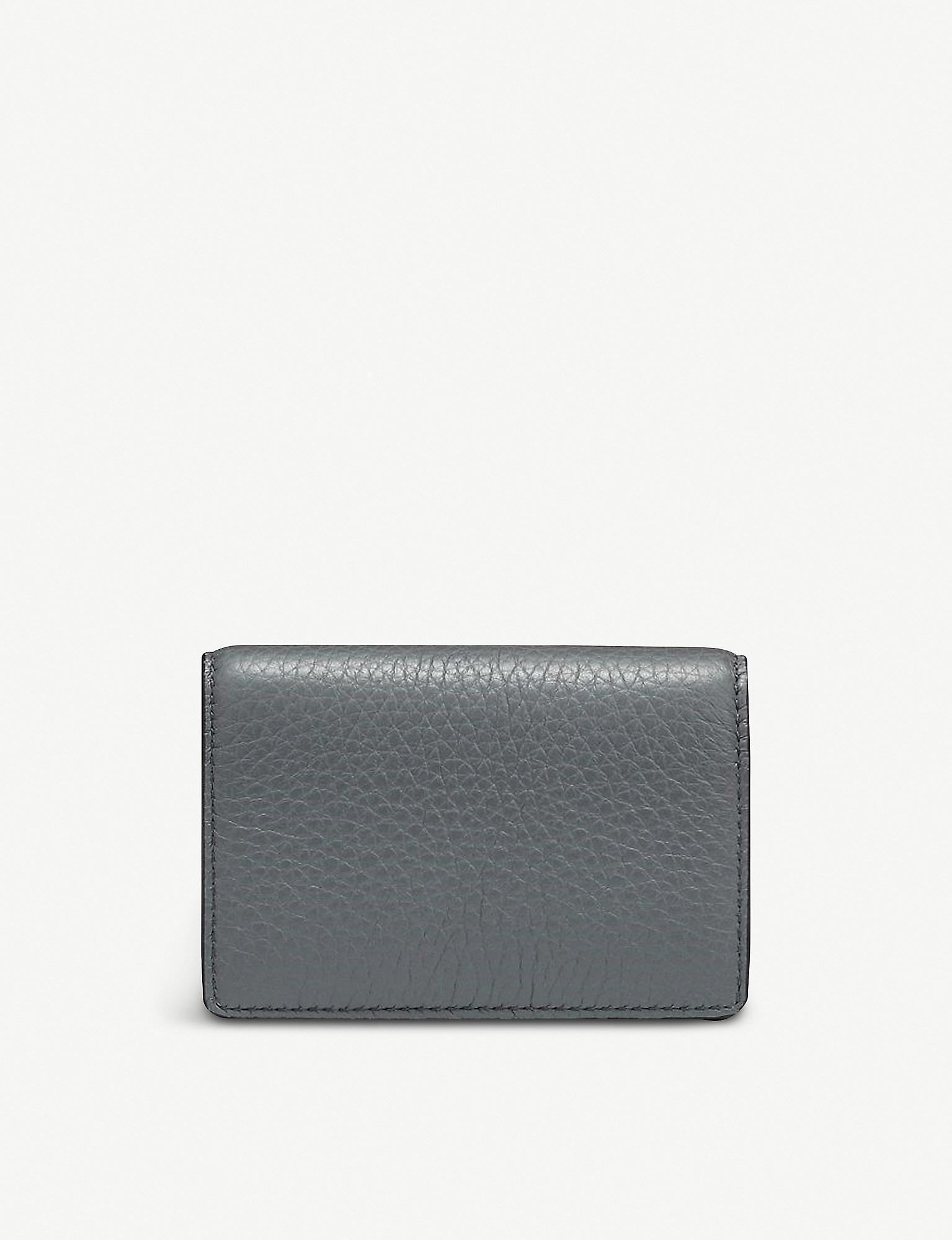 Smythson Burlington Leather Business And Credit Card Case