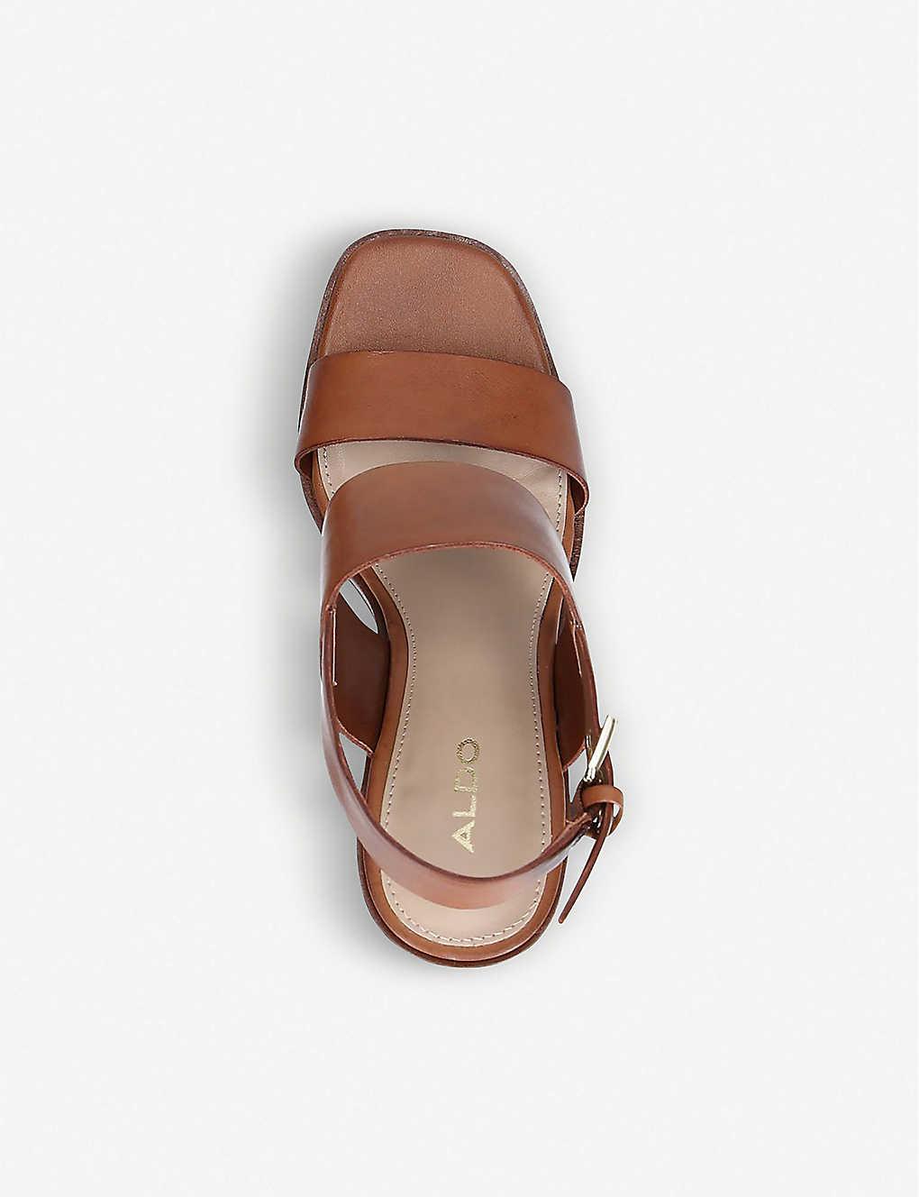 ALDO Fielia Block-heel Sandals in Brown |