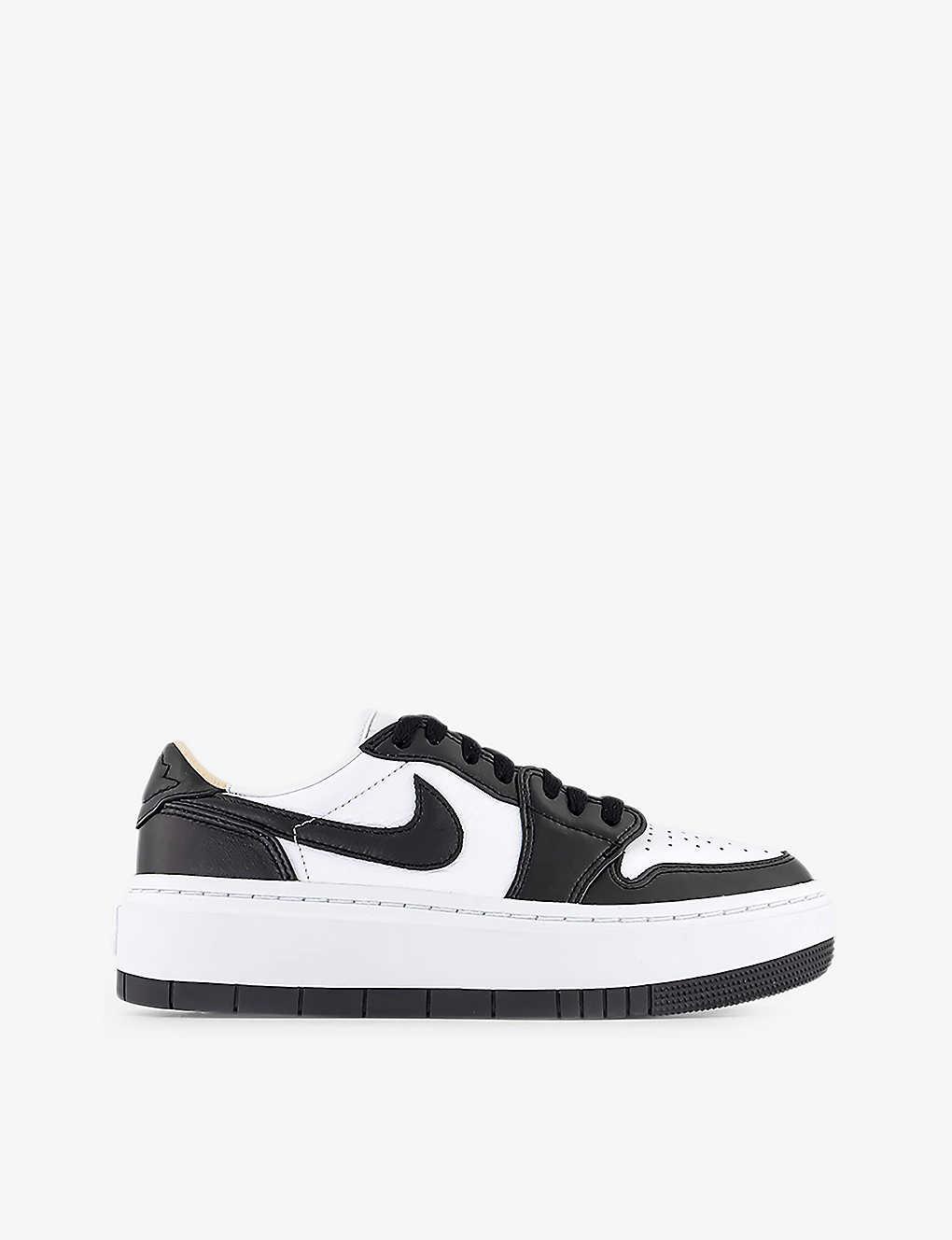 Nike Air 1 Elevate Platform Sole Leather Low Top Trainers Lyst