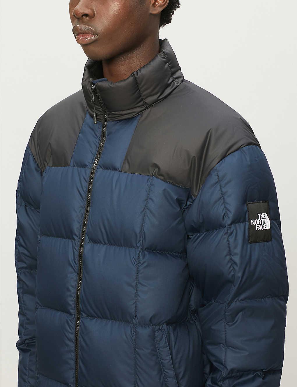 The North Face Lhotse Padded Colour-blocked Shell-down Jacket in 