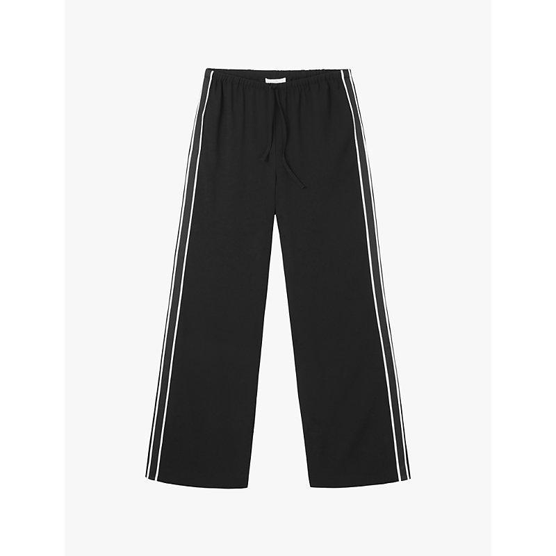 パンツ burberry side stripe white jeans swag Black Pants White Trousers With Side Stripe Burberry Mens Straight