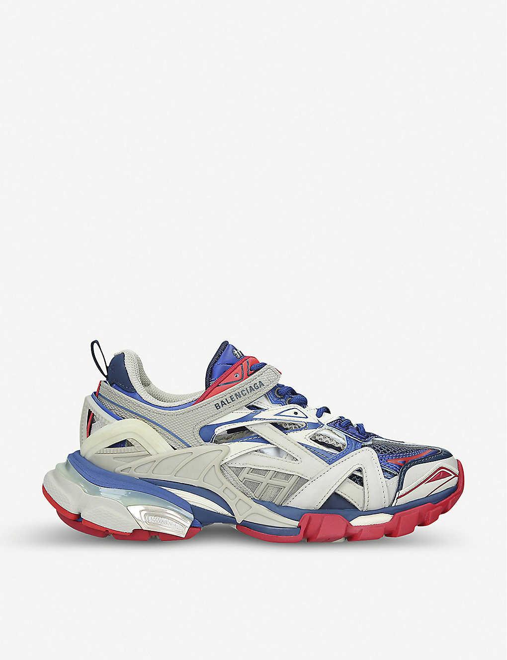 pink and blue balenciaga track 2