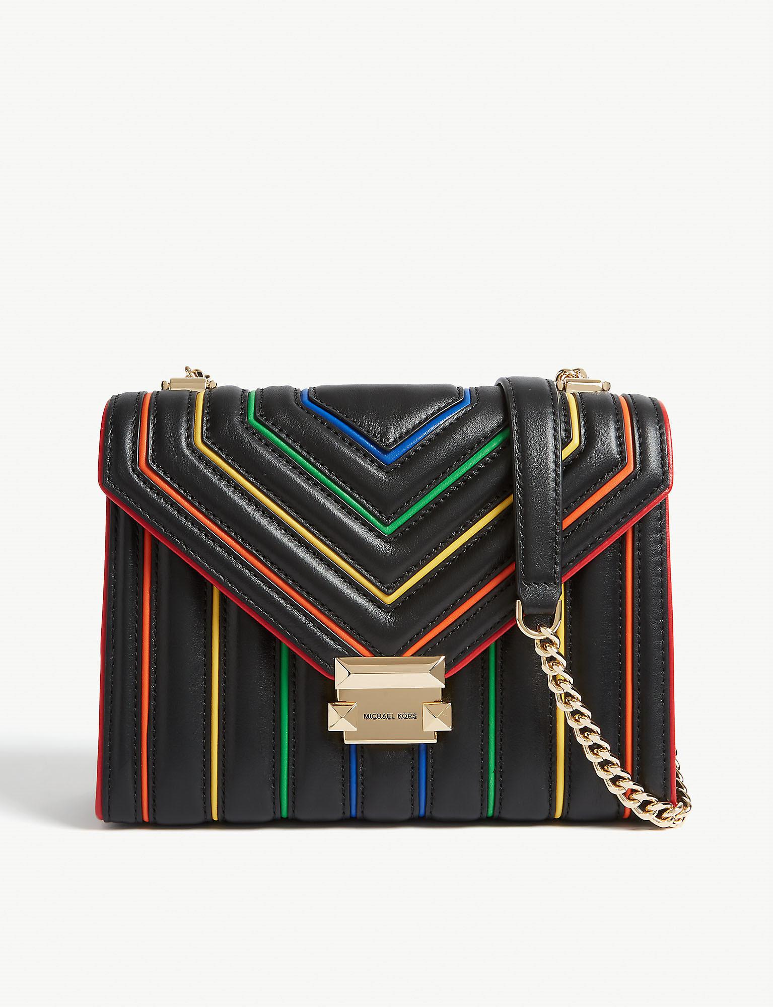 michael kors rainbow bag