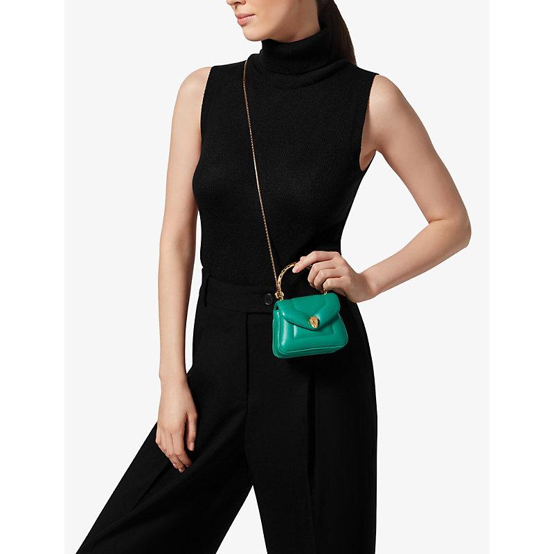 BVLGARI - Serpenti Forever leather cross-body bag