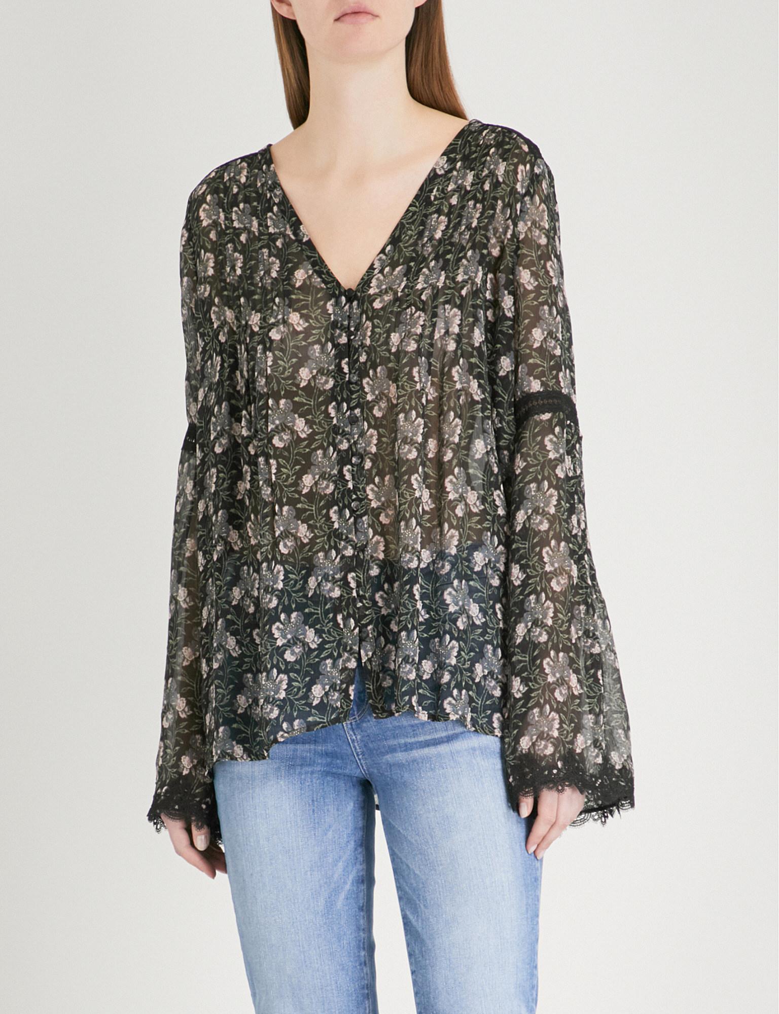 PAIGE Womens Clio Blouse