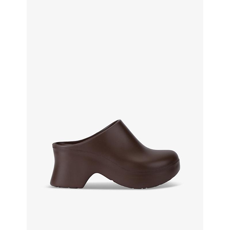 Loewe Terra Wedge Clogs 90 in Brown | Lyst