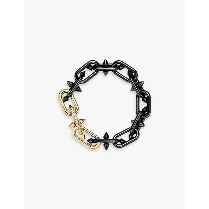 Tiffany Co. Titan By Pharrell Williams 18Ct Titanium And 0.48Ct Brilliant Cut Diamond Bracelet in Metallic Lyst UK