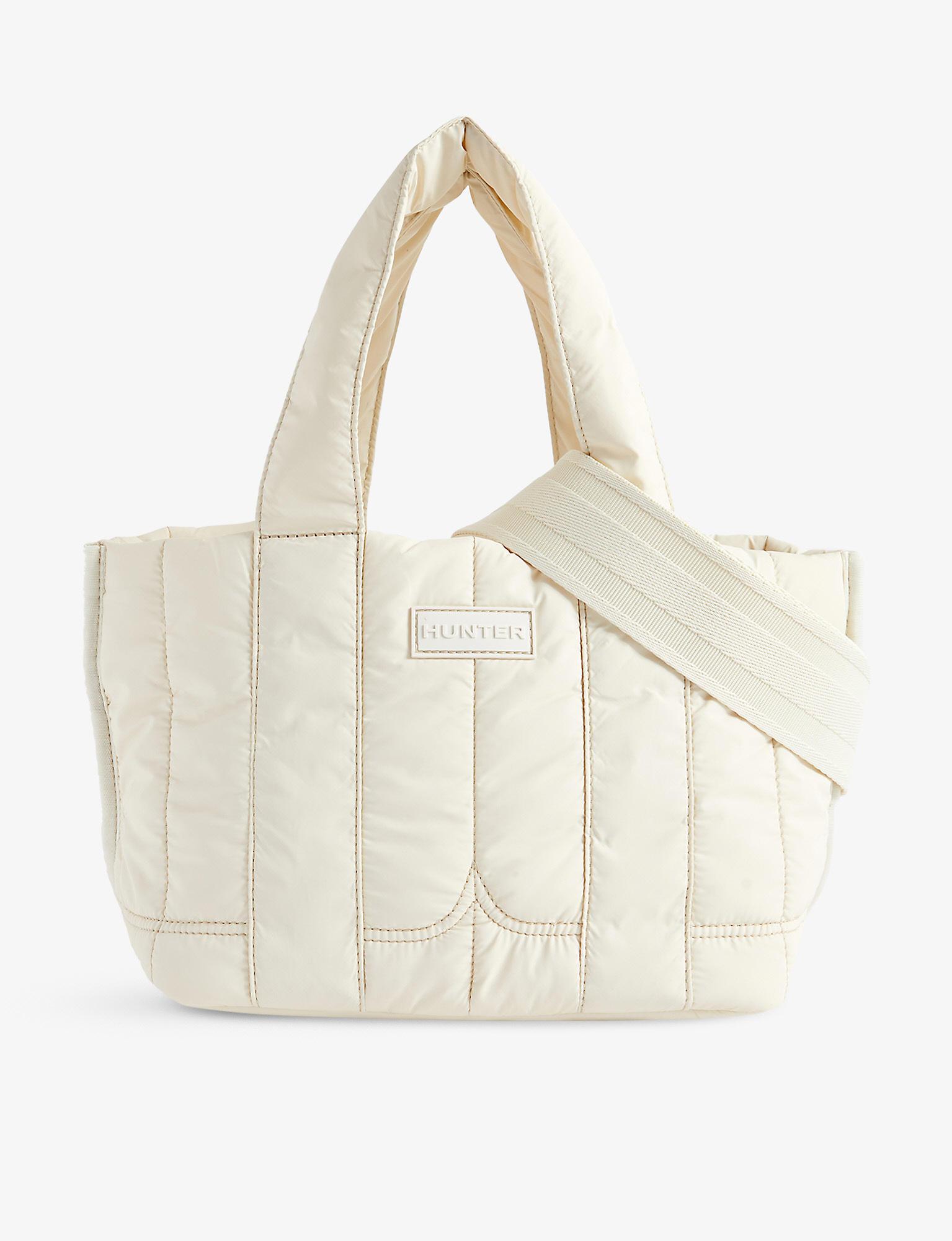 HUNTER Intrepid Mini Recycled-polyester Tote Bag in White | Lyst