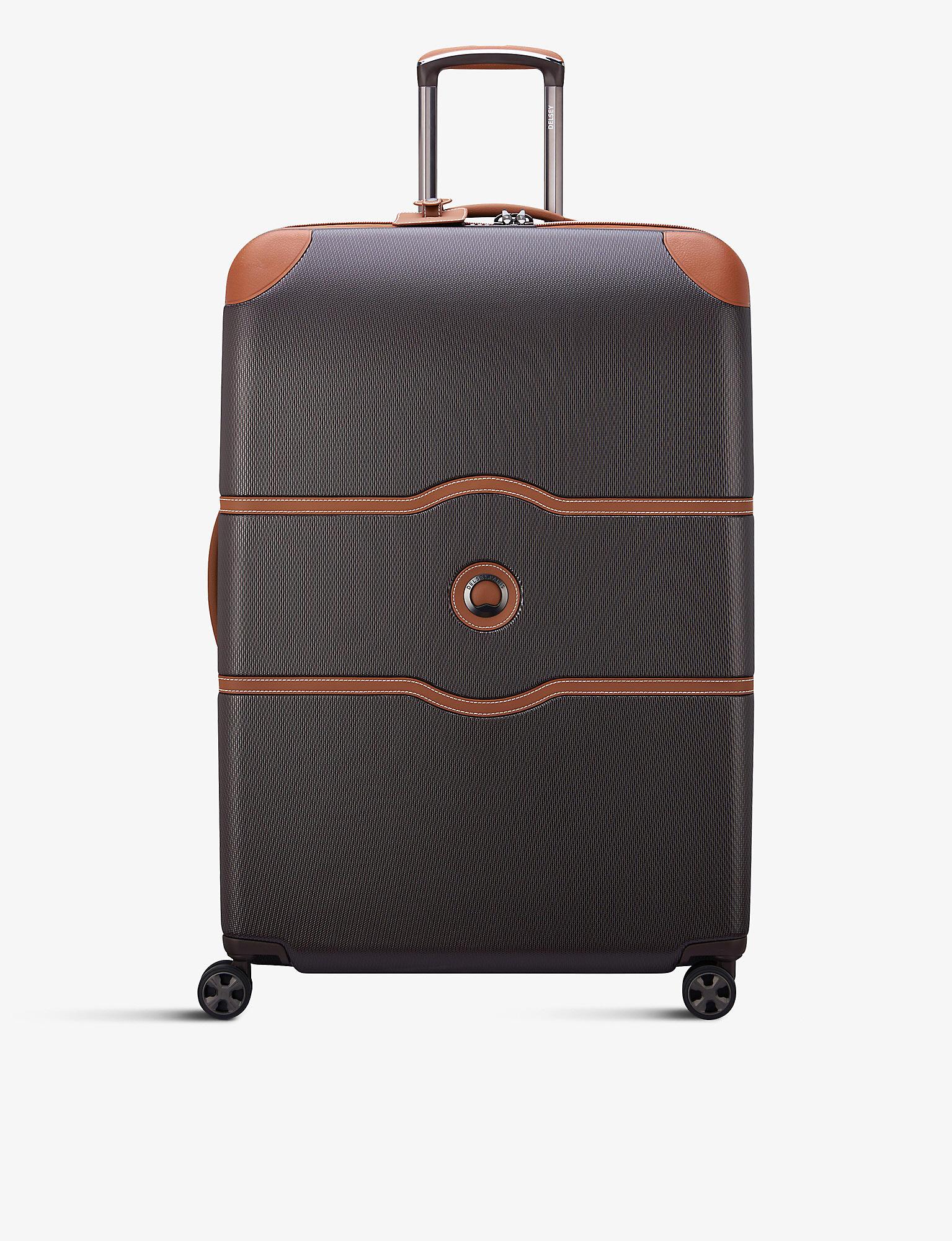 Delsey Chatelet Air 2.0 Shell Suitcase 80cm in Black | Lyst